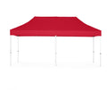 Faltzelt / Faltpavillon 4x8m Big Hexagon Extrem 50mm Profi 50 Dach Rot