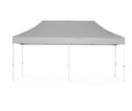 Faltzelt / Faltpavillon 4x8m Big Hexagon Extrem 50mm Dach Silber