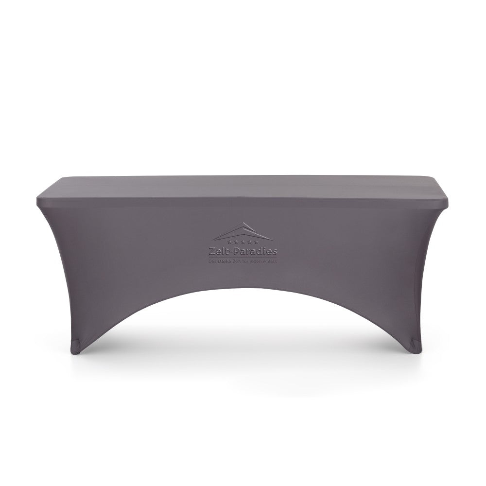 Tischhusse Stretch Grau