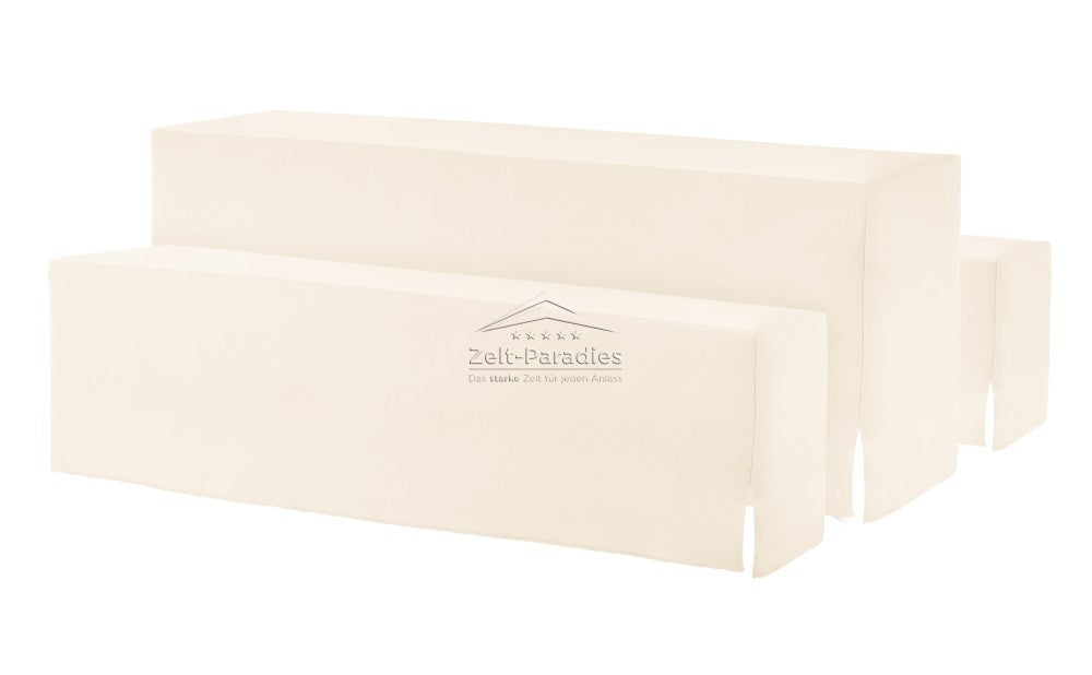 Biertischhussen 3er Set Beige