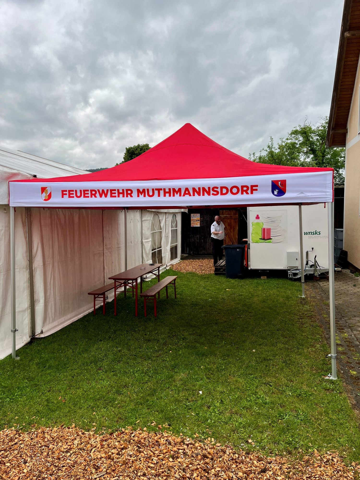 Aufdruck Dachbordüre