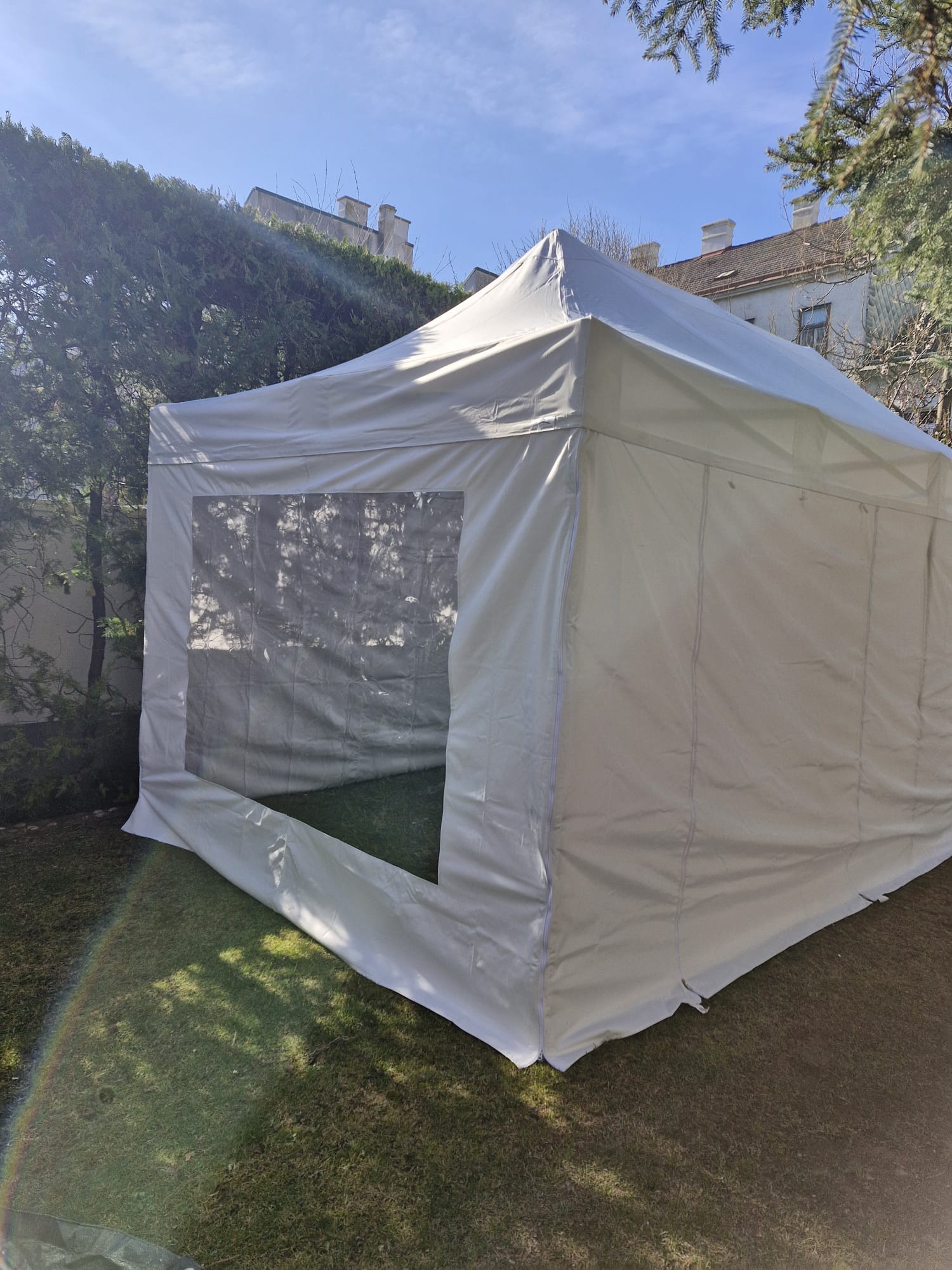 Fenster für Seitenwände