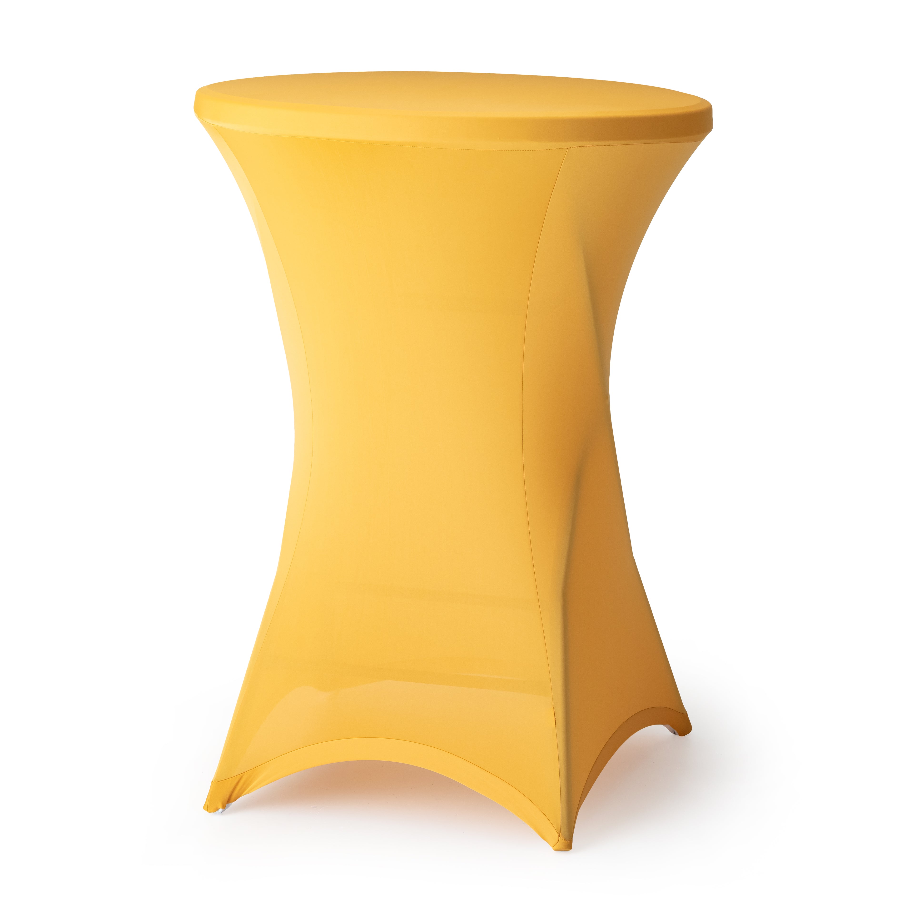 Stehtischhusse 80cm Ø Gold