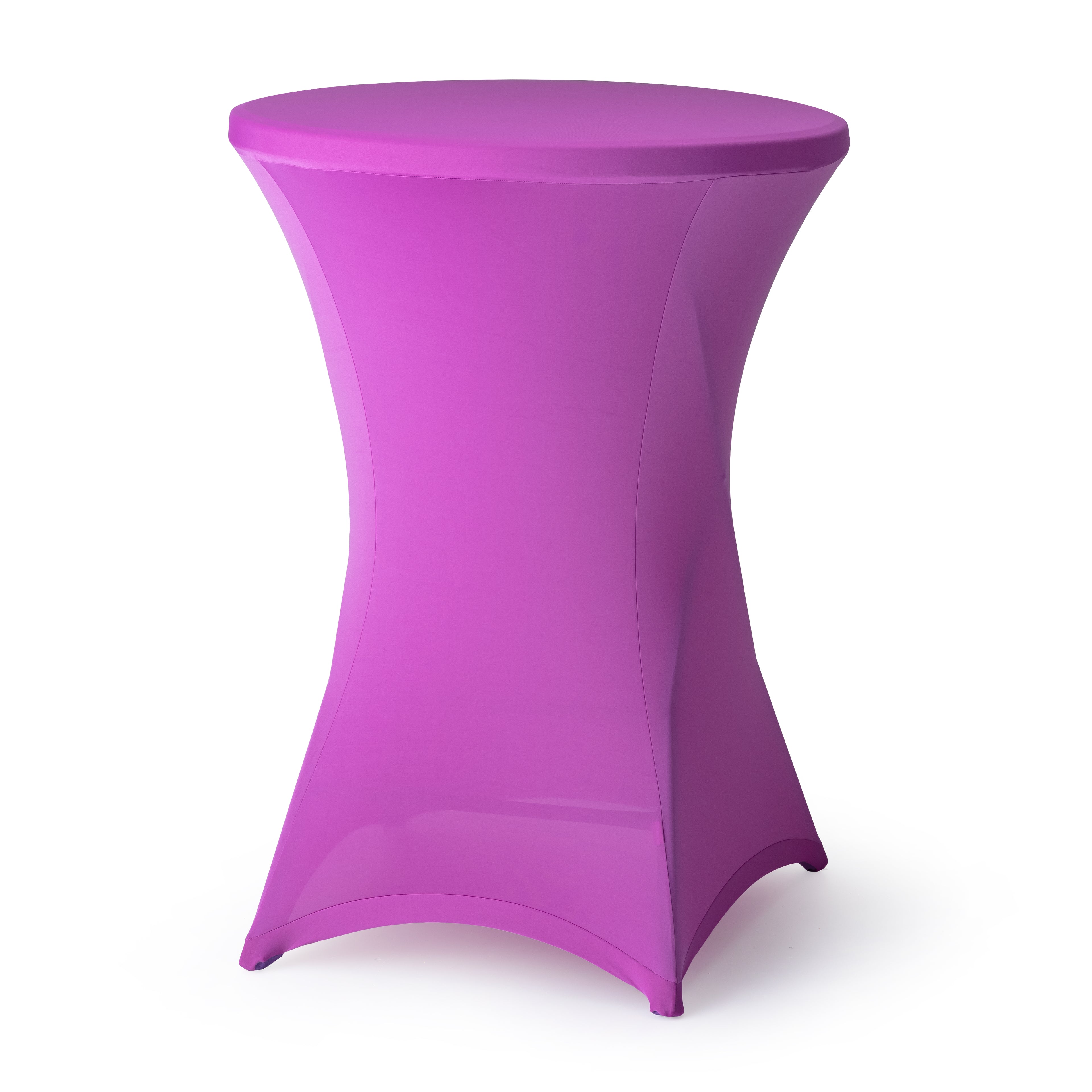 Stehtischhusse 80cm Ø Lila