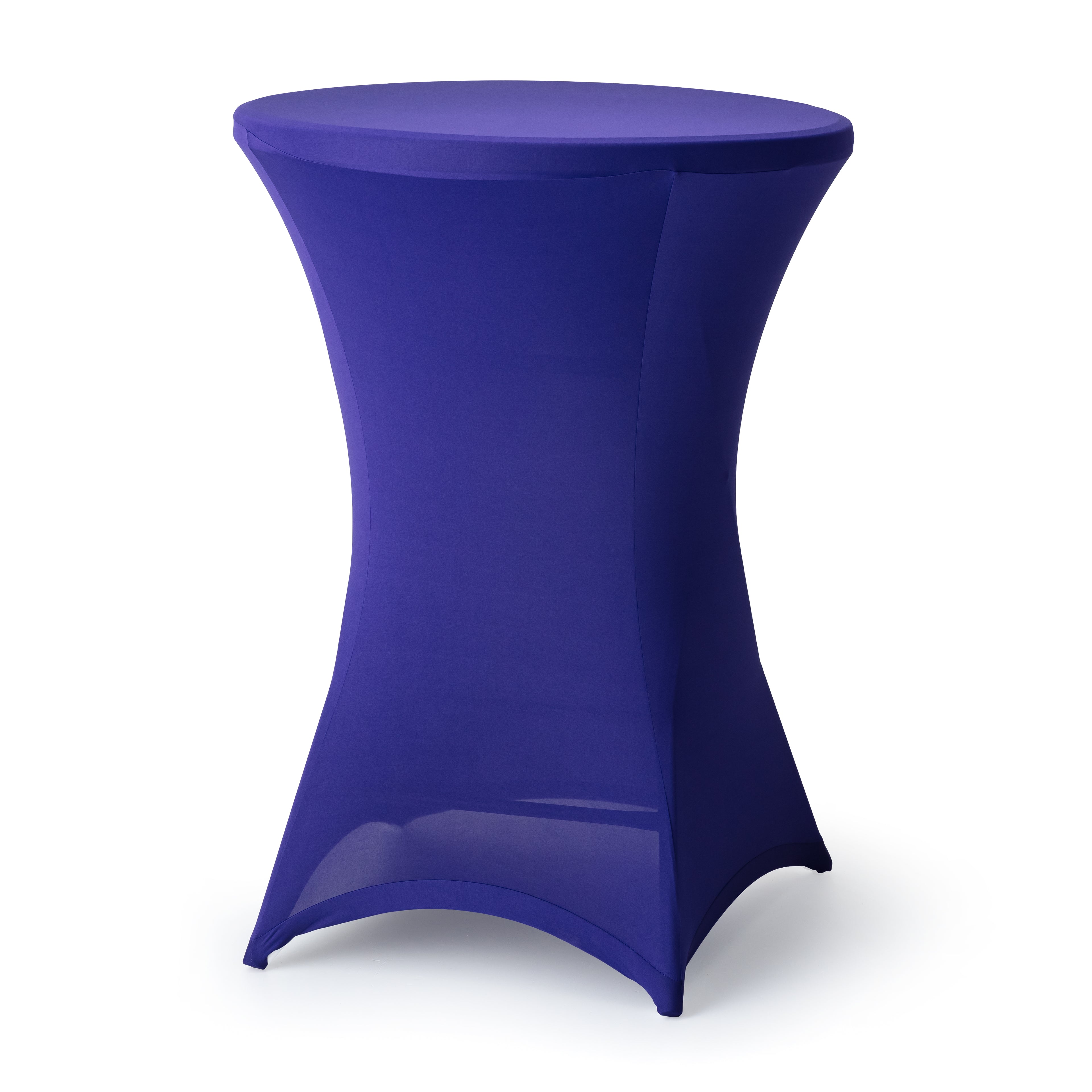 Stehtischhusse 80cm Ø Marineblau