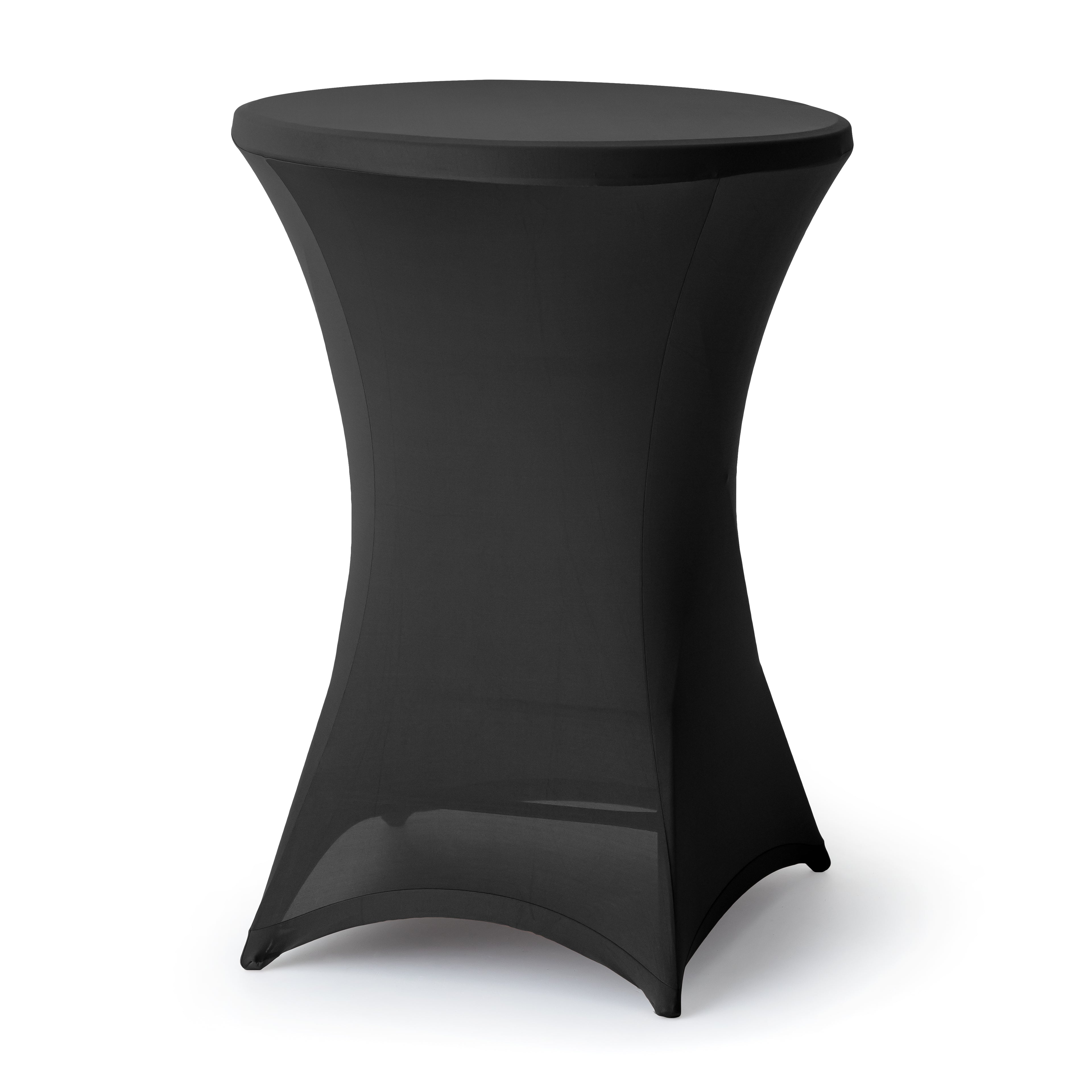 Stehtischhusse Schwarz