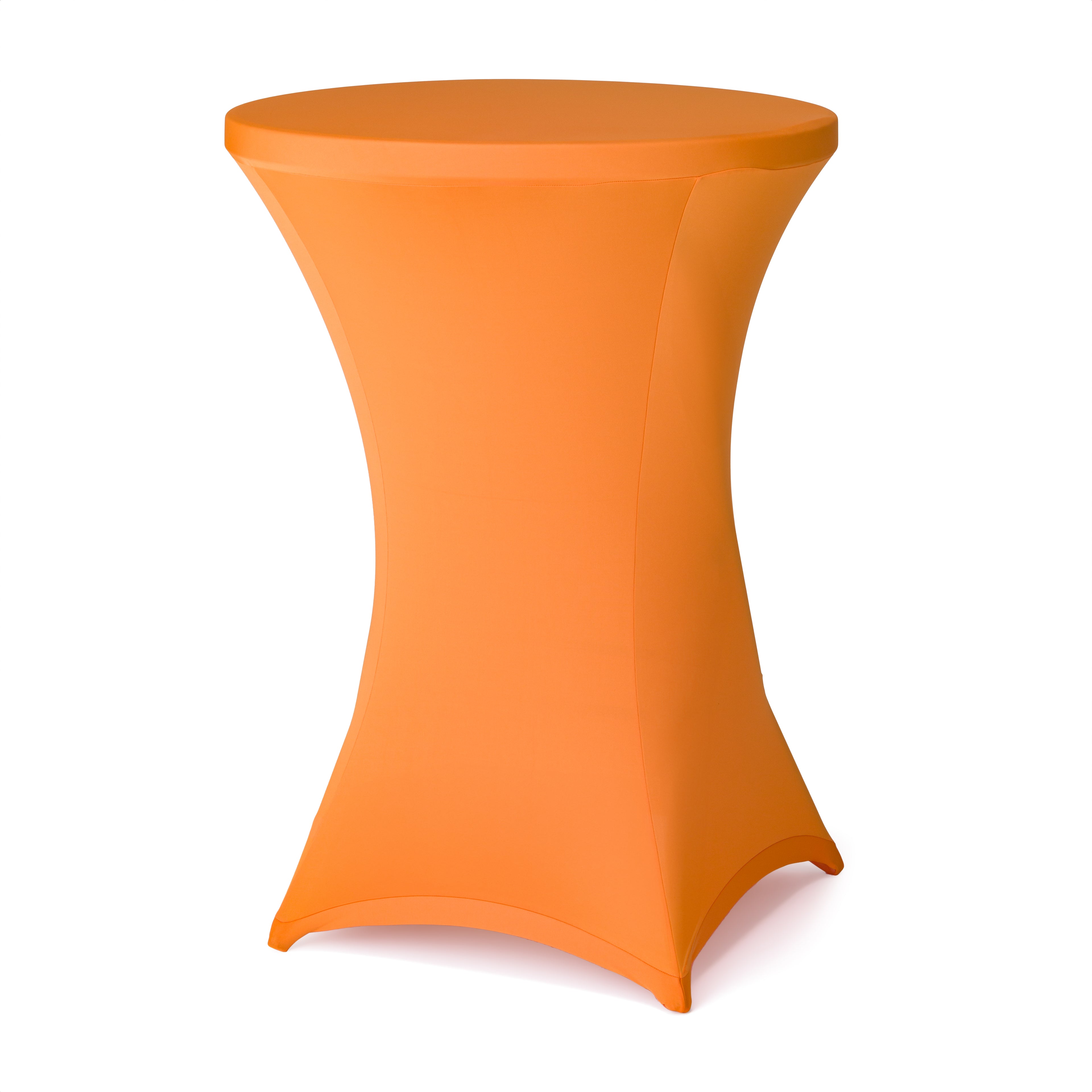 Stehtischhusse 80cm Ø Orange