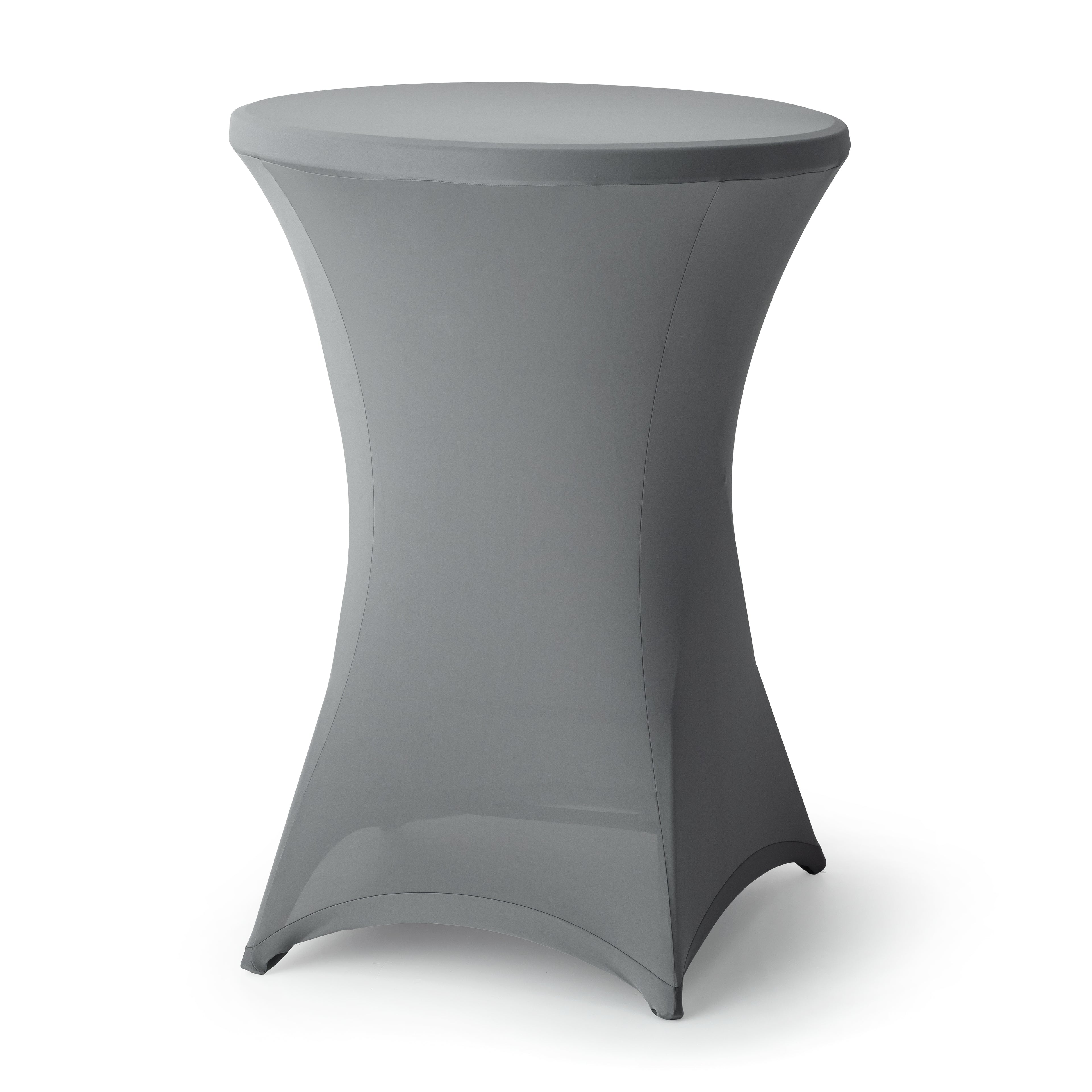 Stehtischhusse Grau