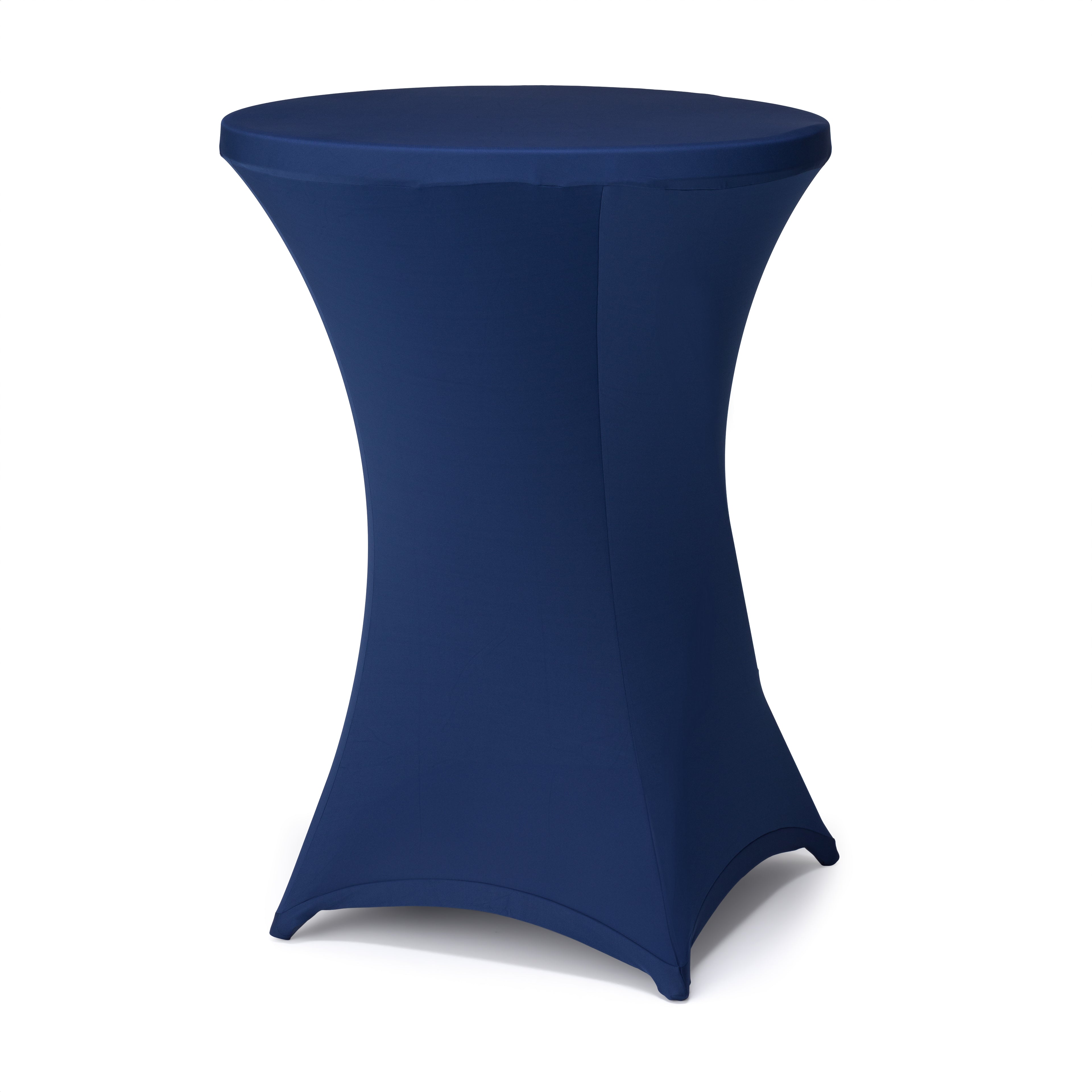 Stehtischhusse 80cm Ø Blau